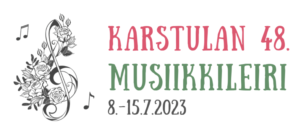 Karstulan 48. Musiikkileiri sekä Karstulan Musiikkiviikko järjestetään 8.-15.7.2023